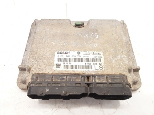 Opel Astra G 1.7TD 1999 Diesel Motor Steuergerät ECU Modul 90589736 0281001670