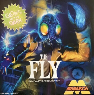 Monarch Models ''The Fly'' (Glow Version) 1/8 Model Kit MISB Limited Stock!