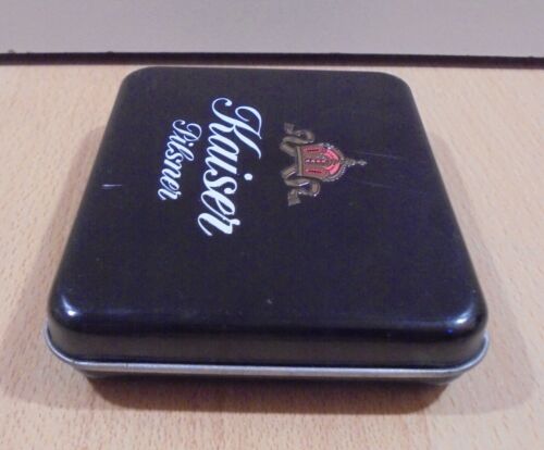 KAISER PILSNER BEER ADVERTISIGN PLAYING CARDS DECK IN TIN BOX - Picture 4 of 12