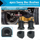 <!--F#f_0-->4x Front+Rear Sway Bar Bushes Rubber Suitable for Nissan Patrol GU Y61 2001-2013<!--F/-->