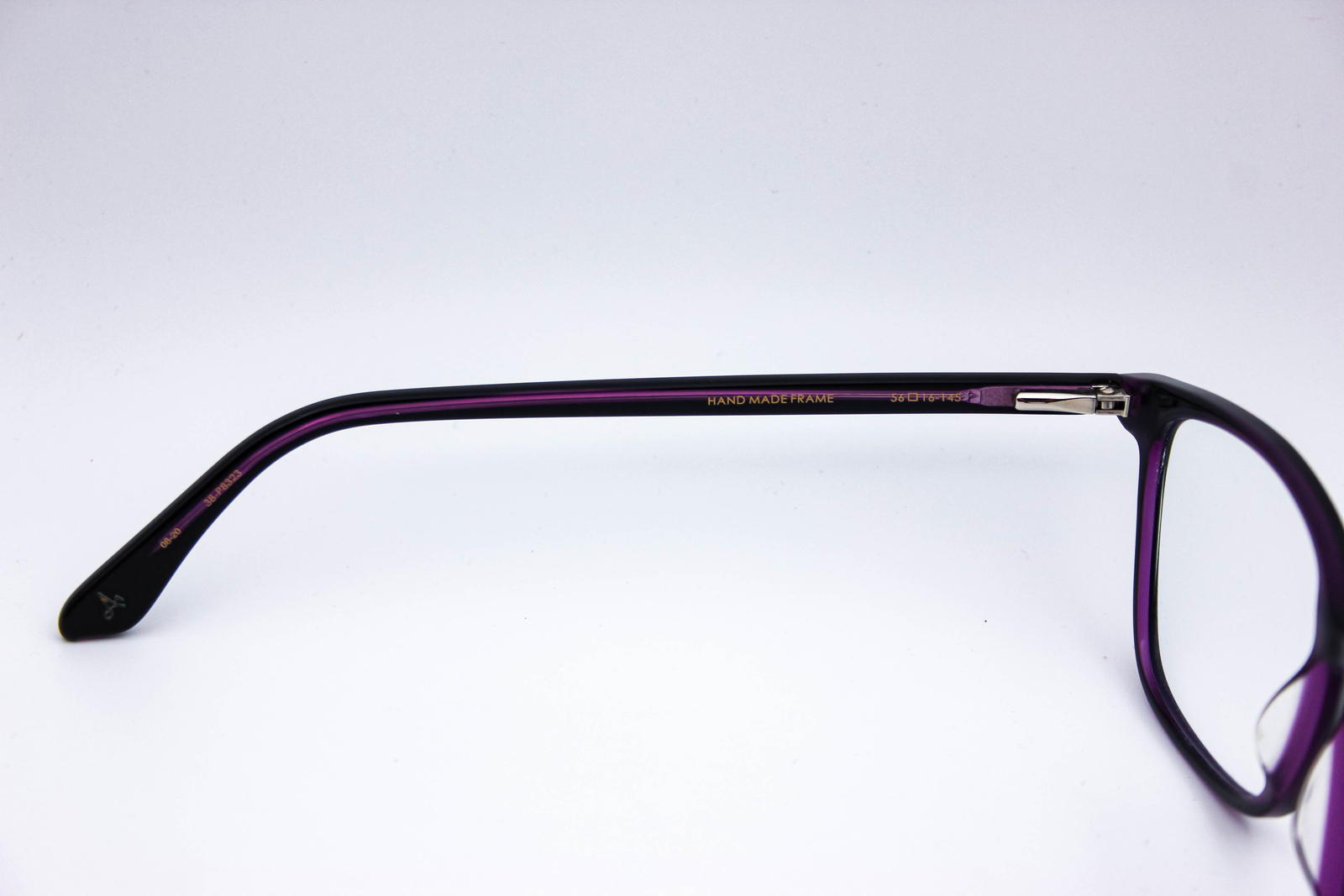 Amelia E Laura Black/Purple Cat Eye Eyeglasses Frames 38-P8323 56-16-145