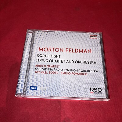 Morton Feldman Morton Feldman: Coptic Light/String Quartet and Orch 05688