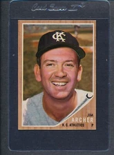 1962 Topps #433 Jim Archer Athletics EX/MT *6611