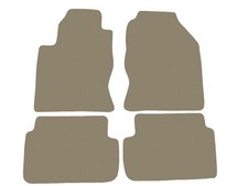 Fußmatten, Automatten für Ford Focus I 1998-2004, Dunkelbeige x14 Rand