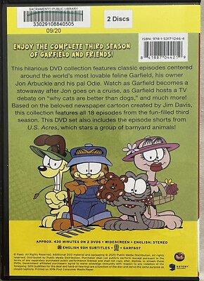 【中古】 Garfield Friends 3 DVD Garfield and Friends: Volume Three: Amazon.ca: Thom Huge