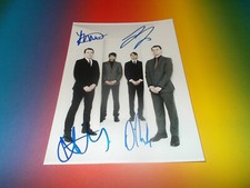 Mirrors synth pop band signed autograph autograph photo in person