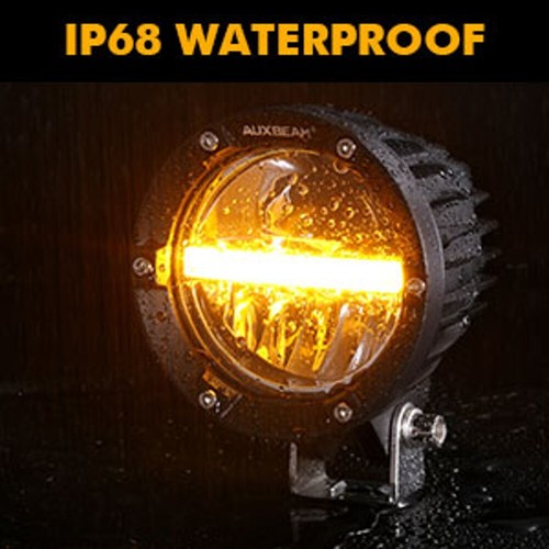AUXBEAM 4" LED Luci da Lavoro Pod Lampada Guida Fuoristrada per Auto Camion ATV UTV 2PZS - Foto 9 di 12