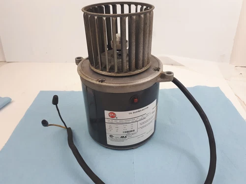 US Motors Oil Burner Motor 1/7 HP 3450 RPM 115 Volts S55GYRNY-8168 Reversable