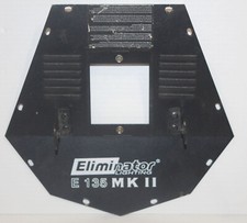 Top Case Cover ID Plate Part - Eliminator Lighting E135 MKII Tracker Stage Light