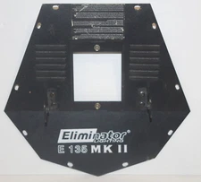 Top Case Cover ID Plate Part - Eliminator Lighting E135 MKII Tracker Stage Light
