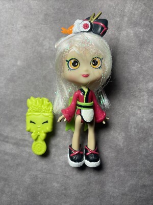 Shopkins Shoppies SARA SUSHI Doll w Clothes + shoes + BRUSH accessory