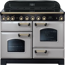 Rangemaster CDL110EIRP/B Classic Deluxe 110cm Electric Range Cooker 5 Burners