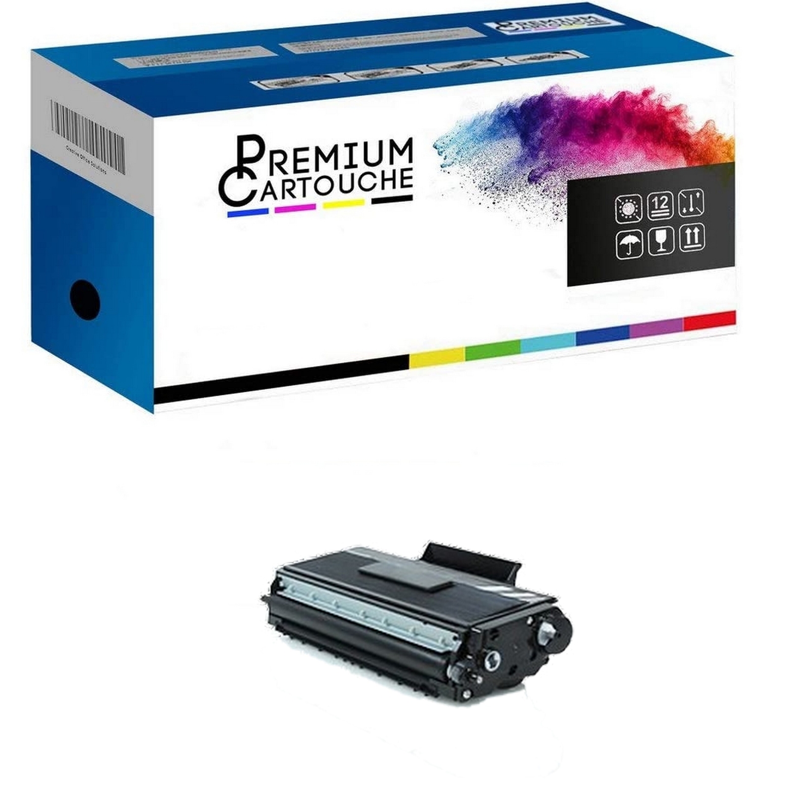 Toner TNP24 A32W021 Noir pour BIZHUB 20P Évite les Traces d'Impression