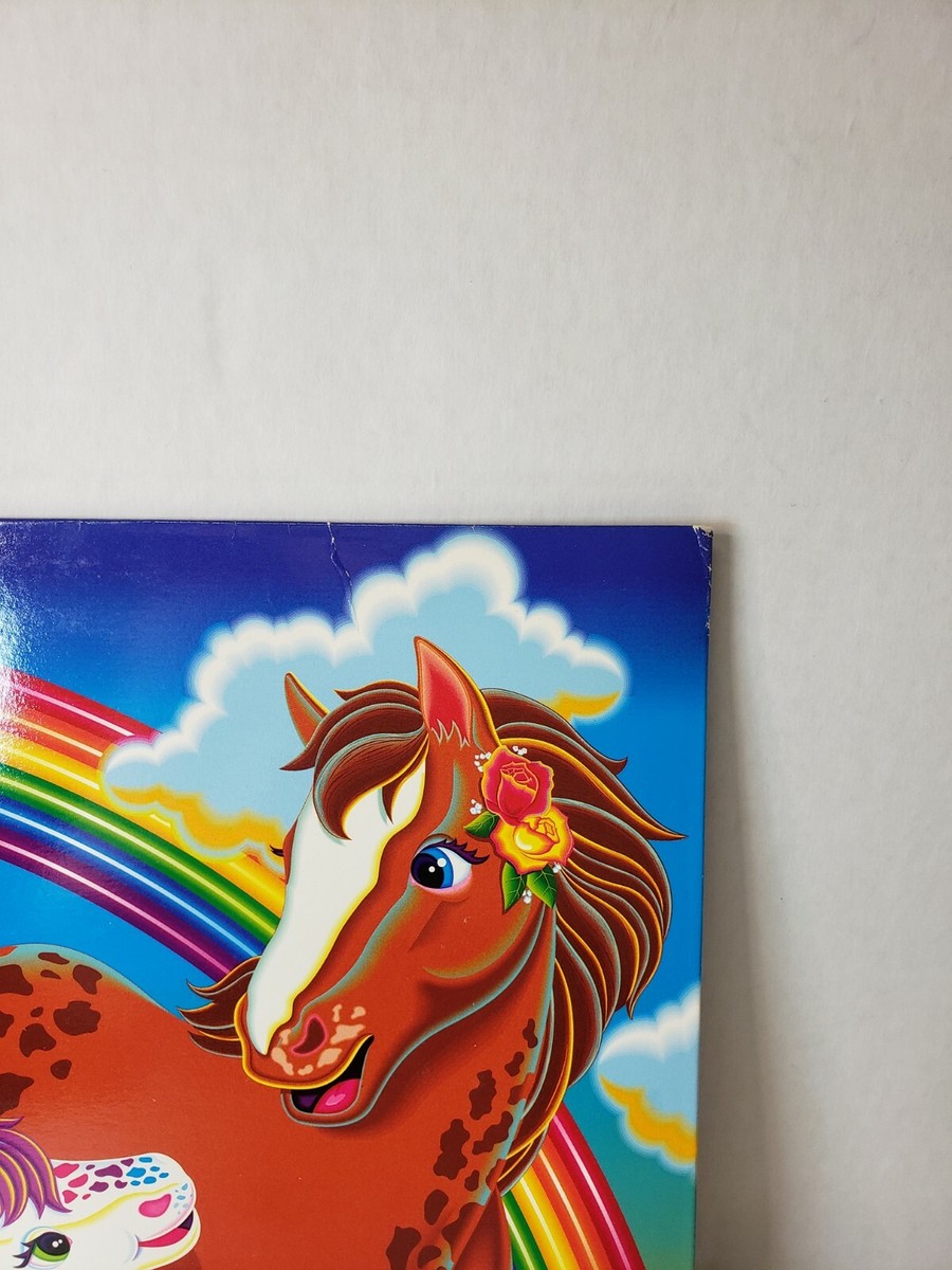 Rare Vintage Lisa Frank Horses Rainbow Chaser & Lollipop Double