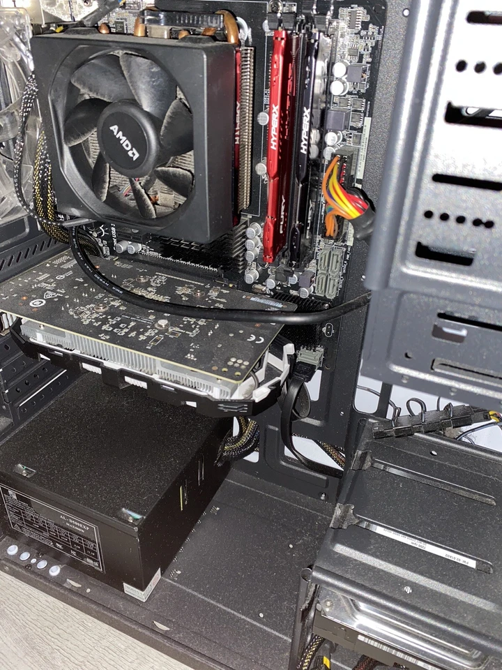 PC para juegos de nivel básico Ibuypower Amd Fx-8350 Gtx1050ti Asrock 970m Pro3 16 GB de RAM Foto 3 de 4