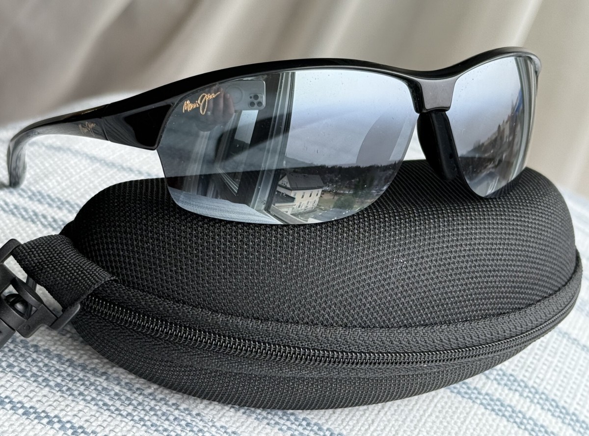 Maui Jim River Jetty MJ 430 02 Black Frame Neutral Grey Polarized