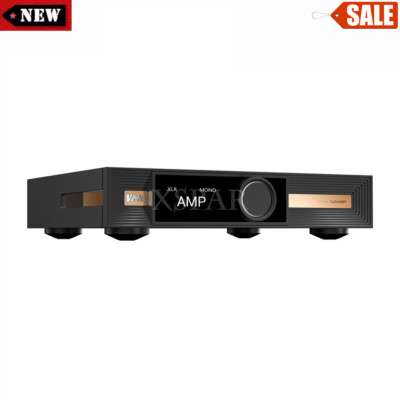 SMSL VMV A1PRO Gallium Nitride Power Amplifier 160Wx2 PGA2311 Volume Control