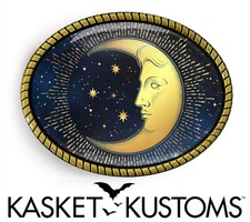 Crescent Moon Belt Buckle - Decorative Celestial Astrology Buckle - 615