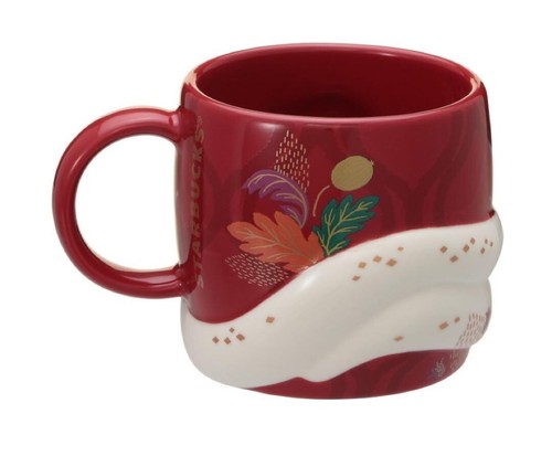 Starbucks Japan 2025 White Snake Ceramic Mug Red 355ml Zodiac Limited EditionNew - Picture 2 of 5