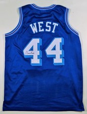 Jerry West Signed Lakers Jersey (JSA)14× NBA All-Star (1961–1974) 1972 NBA Champ