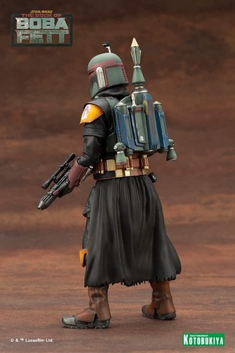 ARTFX+ Boba Fett The Book of Boba Fett 1/10 Figure KOTOBUKIYA from Japan - Picture 4 of 14