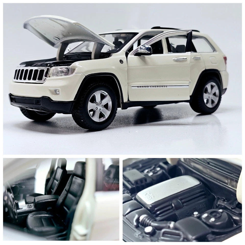 Best Revelation Ever! 2011 JEEP GRAND CHEROKEE LAREDO Bone 1:24 Scale Truck - Image 4 of 4