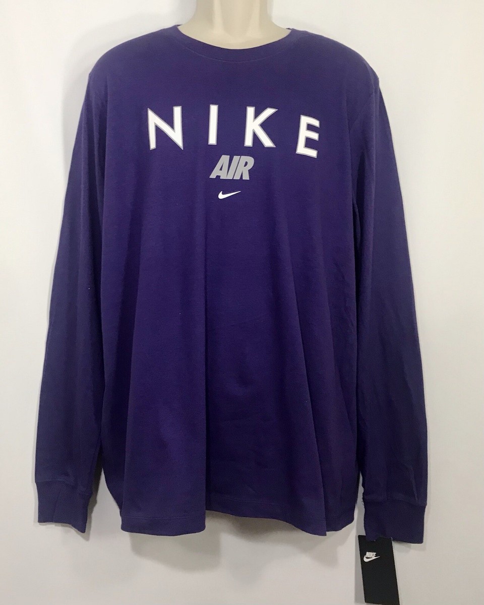 nike air purple shirt