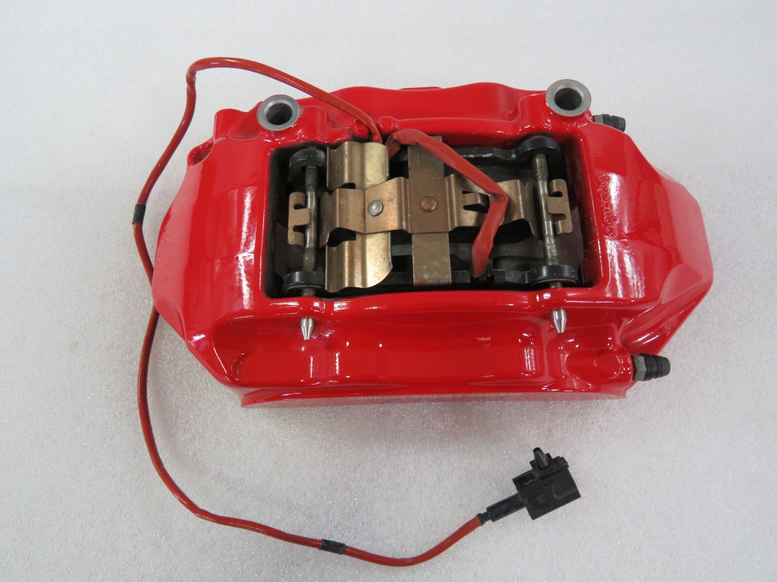 Ferrari Portofino, LH, Left, Rear Brake Caliper, Red, Used, P/N 829882
