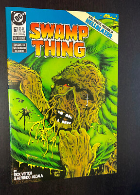 SWAMP THING #67 (DC Comics 1987) -- Hellblazer Preview -- VF/NM