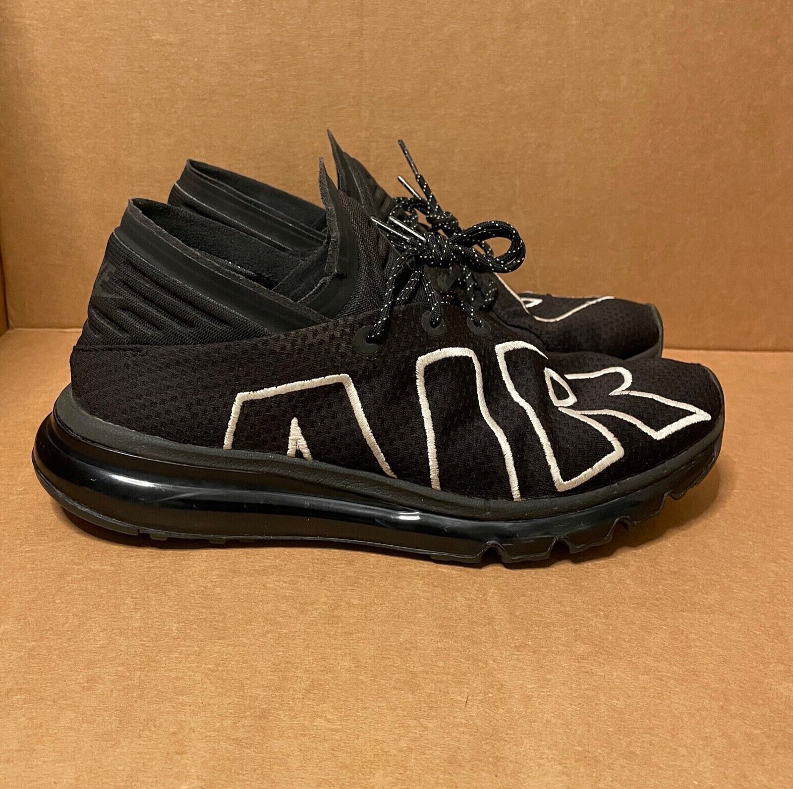 Size 10.5 - Nike Air Max Flair Black - 942236-001 for online