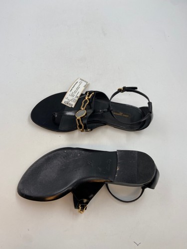 Louis Vuitton Shoe Size 38 Black Sandals | eBay