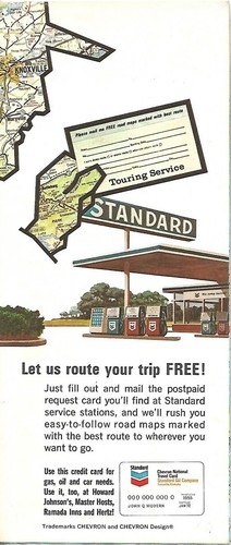 1971 CHEVRON STANDARD OIL COMPANY Road Map GEORGIA ALABAMA Savannah Birmingham - Picture 2 of 4