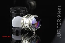 JUPITER 9 Soviet Lens copy Sonnar Rangefinder  2 /85 mm  Mount M39