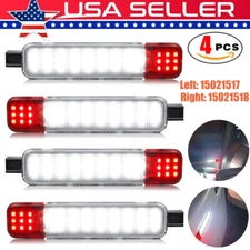 4PCS LED Door Courtesy Light For Chevy Silverado Suburban Tahoe GMC Sierra Yukon
