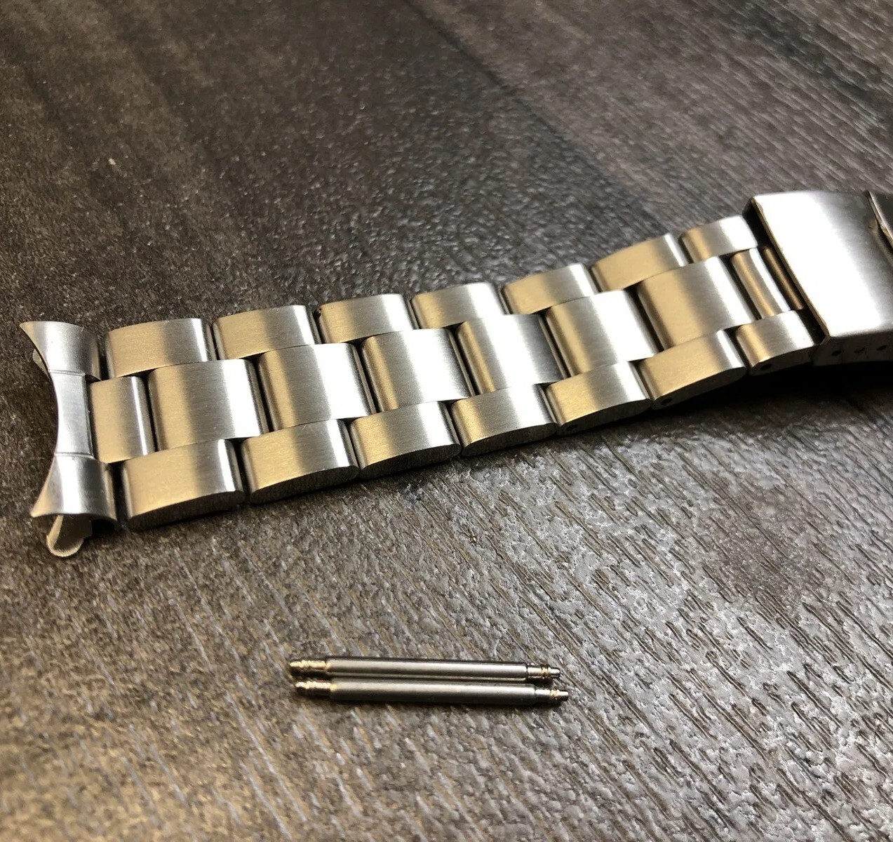 20mm oyster Stainless Steel Bracelet Watch Strap For Seiko Chronograph SND367 image 2
