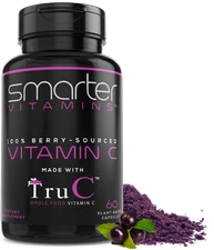 SMARTERVITAMINS - Whole Food VITAMIN C - Natural from Non GMO Berries