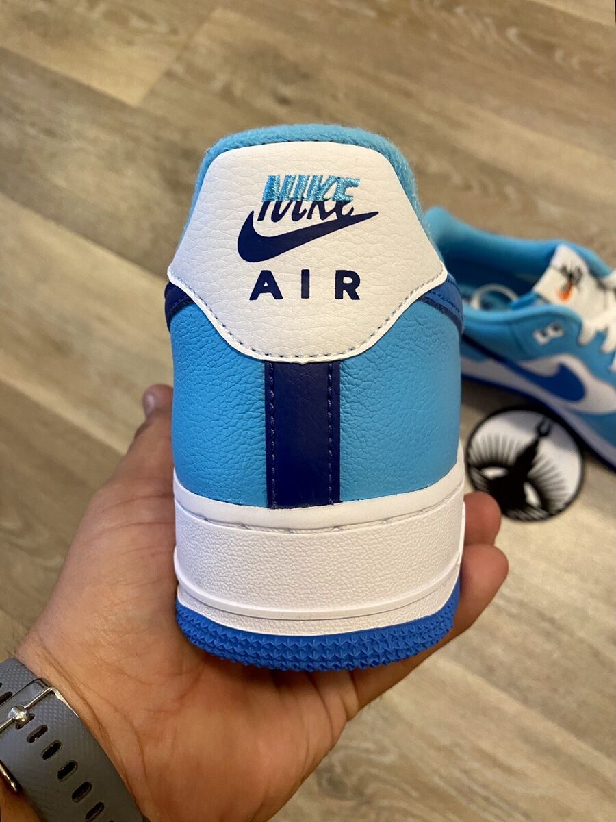 Nike Air Force 1 07 LV8 'Split Light Photo Blue' White Nike Air Force 1 07 LV8 'Split Light Photo Blue' White