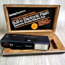 Berkey Keystone 710 Pocket Ever Flash Camera Instruction Manual & Original Box