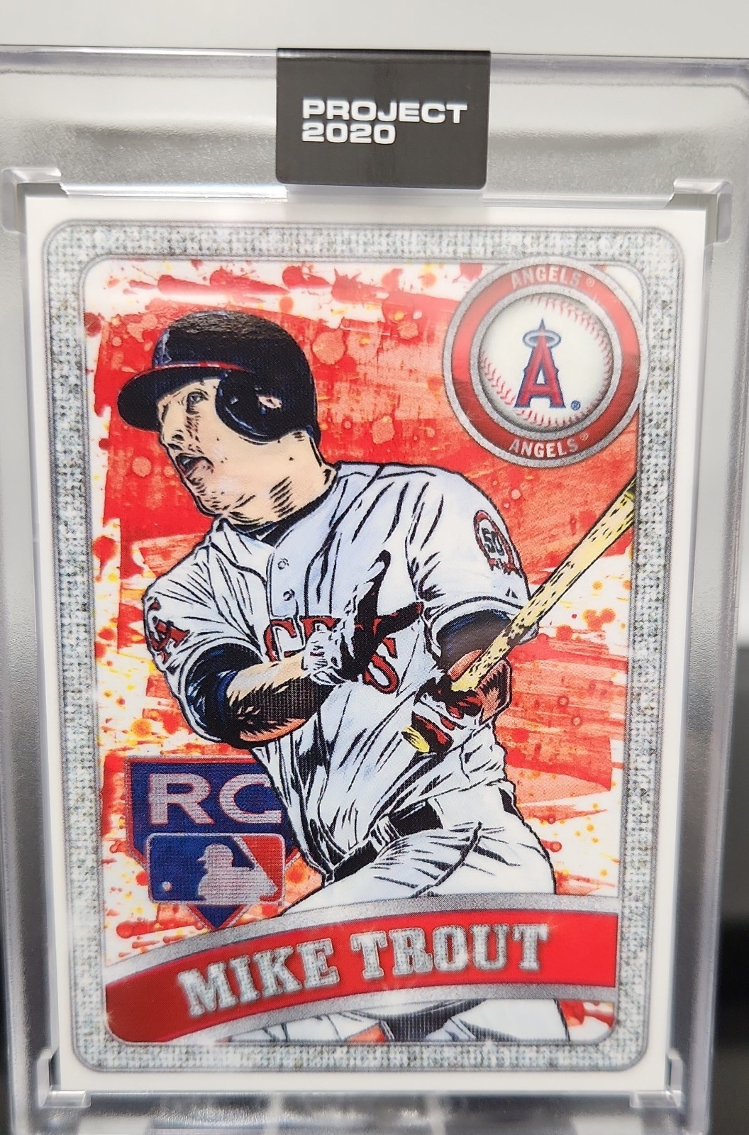 2020 Topps Project 2020-2011 Topps Update Mike Trout #100 B.Jamieson/Ben Baller