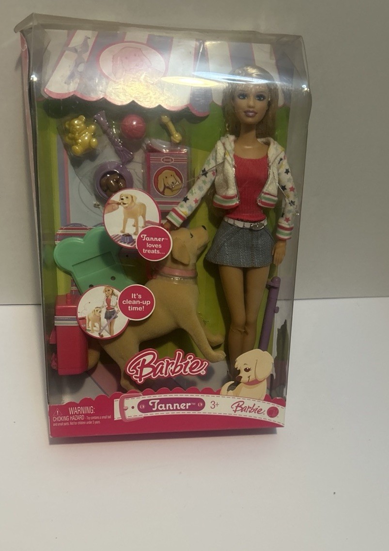 Barbie And Tanner Pooping Dog ASO The Barbie Movie  NRFB