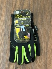 PUGS Tech Work Glove Size Large NEW