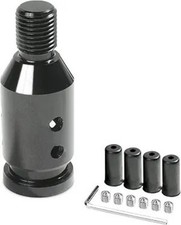 Universal Gear Shift Connector, Aluminum Automatic Shifter Adapte Color: Black