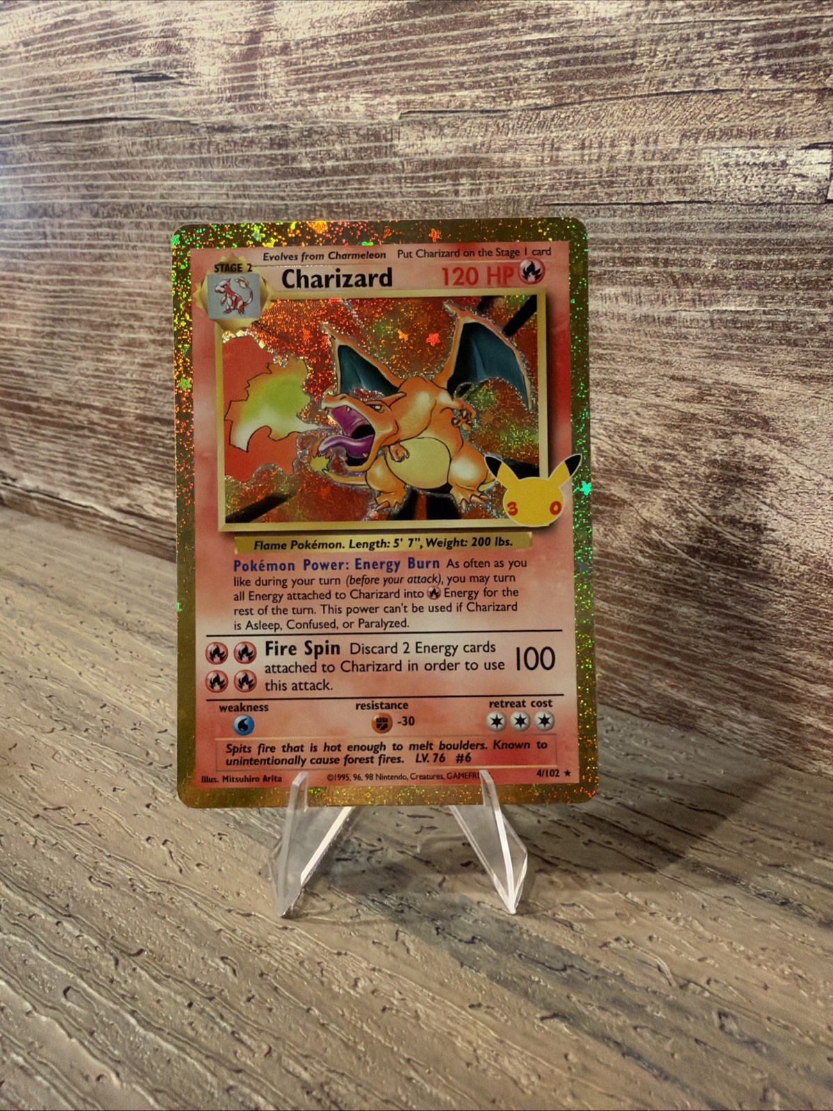 Pokemon 30th Anniversary Classic Collection Charizard 4/102