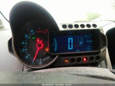 2015-2016 CHEVROLET SONIC Speedometer (cluster), MPH, LS