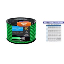 Common Sense Marine 14 AWG Primary Boat Cable 30 ft Tinned Copper Wire UL 1426