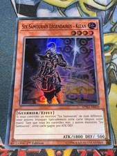 CARTE Yu Gi Oh SIX SAMOURAIS LEGENDAIRES -KIZAN SPWA-FR0103 1ère édition