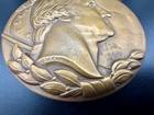1966 Hall of Fame Great Americans NYU George Washington 76mm Bronze Medal / Box — photo 6