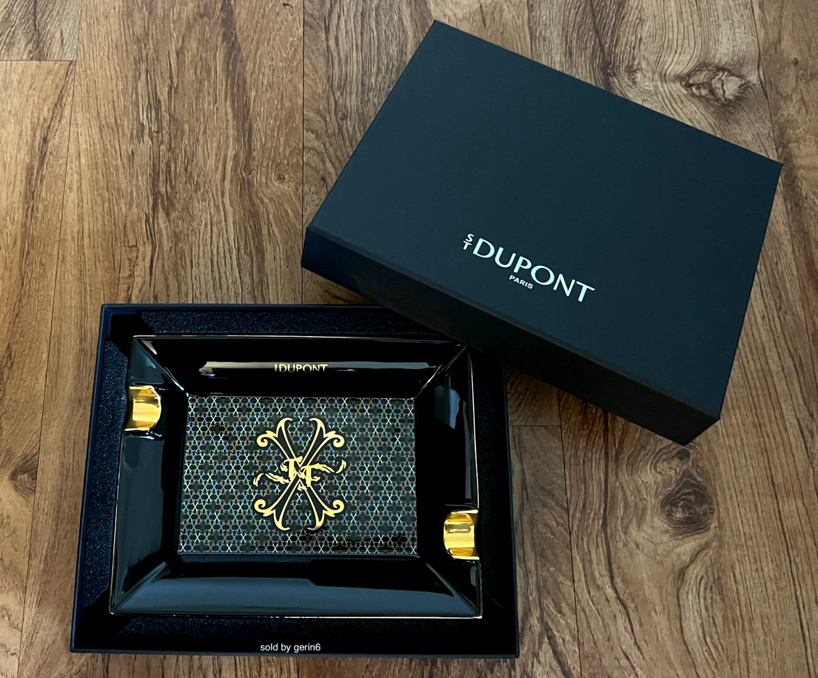 S.T. Dupont Large Fuente Opus X Porcelain Cigar Ashtray 006460 New In Box