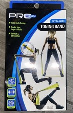 PRO STRENGTH 6" EXTRA WIDE TONING BAND HELPS SCULPT STRETCH STRENGTHEN BODY NEW