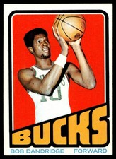 1972-73 Topps Bob Dandridge Milwaukee Bucks #42 A42